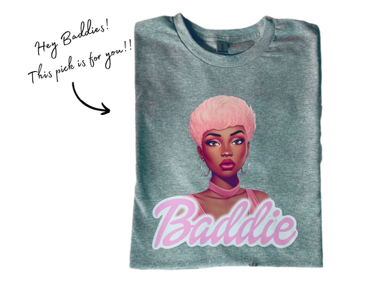 Gray Baddie T-Shirt